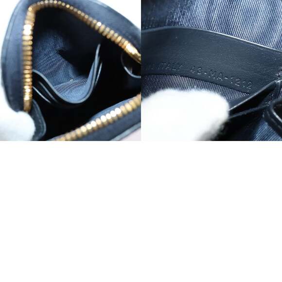 DIOR Oblique Trotter Canvas Phone Shoulder Bag Navy Gold - Picture 13 of 13